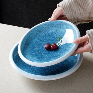 Xiangyuan <b>melamine</b> <b>plates</b> for restaurants, hotels, and restaurants; imitation porcelain soup <b>plates</b>; round commercial <b>plates</b>; - Product Image 2