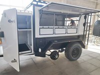 Trailer KV6 Tradesman Trailer pembangun gandar ganda standar Australia