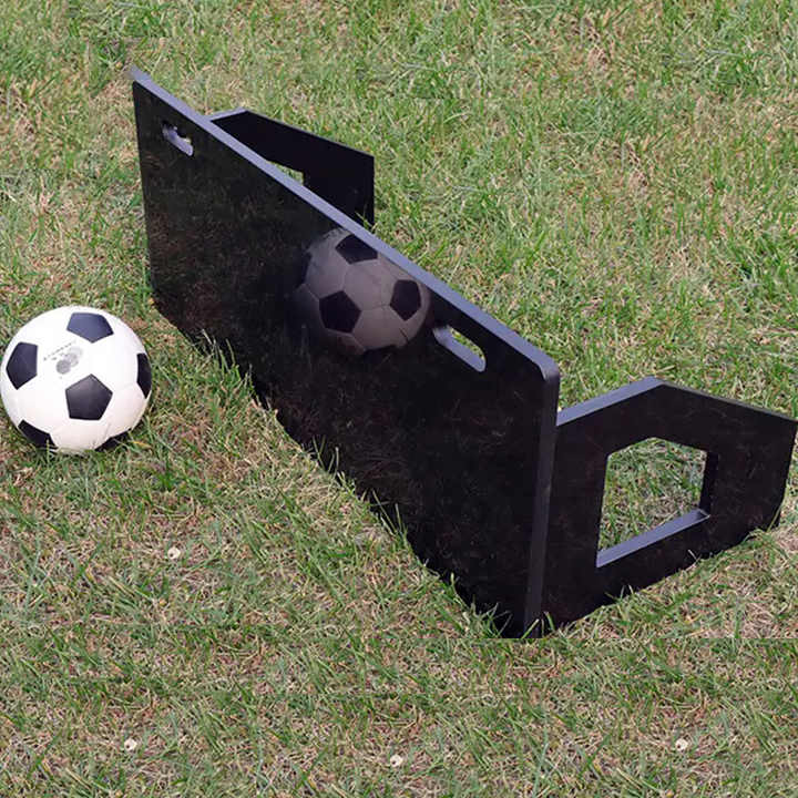 モバイルライト折りたたみサッカートレーニングリバウンドボード