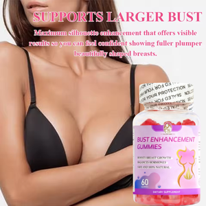 Gomitas Veganas para el Aumento de Senos con Fenogreco, Fitosteroides Naturales, Reafirmantes de Senos, Apoyo Hormonal, Alimento Saludable - Product Image 5