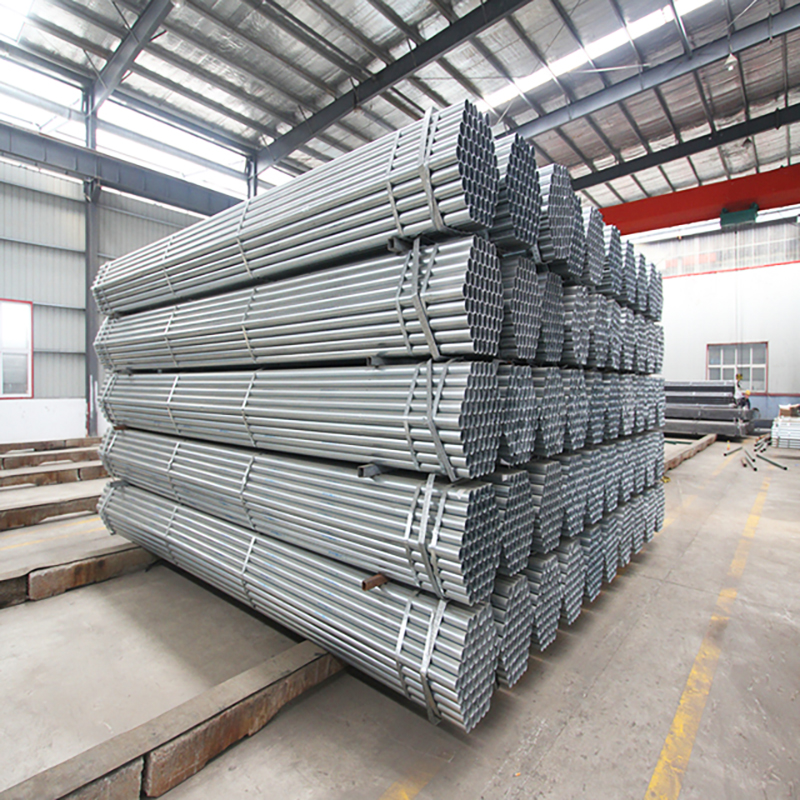ASTM A53 Zinc Coated Q195 Q235 Q345 Hot Dipped Galvanized Steel Tube