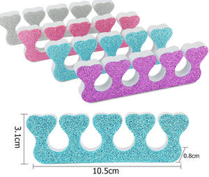 Stock <span class=keywords><strong>oignon</strong></span> poudre pêche coeur doigt diviseur éponge <span class=keywords><strong>orteil</strong></span> eva coton <span class=keywords><strong>orteil</strong></span> <span class=keywords><strong>séparateur</strong></span> ongles pleine taille peut faire personnalisé - Product Image 4