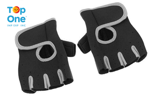 Gants d'entraînement demi-doigt de haute qualité pour hommes et femmes Top One Fitness Sport et haltérophilie Gants de gymnastique Cross Training - Product Image 2