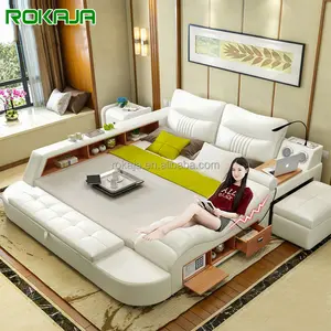 Diseño Popular inteligente multifuncional de lujo para mascotas primavera ahorro de espacio cama de pared sofá cama de cartón moderno