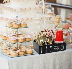 Tùy Chỉnh Giấy Tấm Chủ Sở Hữu Cho Nhà Bếp Countertop Gỗ Đồ Dùng Chủ Dao Kéo Tổ Chức Với Lớn Giữ Cốc & Caddy - Product Image 2