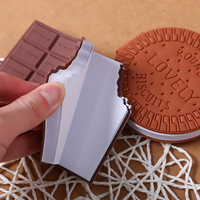 Mini cuaderno perfumado con chocolate caliente Bloc de notas de hojas sueltas de alta apariencia Bloc de notas al por mayor