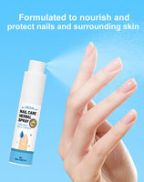 Spray nourrissant pour ongles à base de plantes, formule douce et sûre pour stimuler la croissance saine des ongles, fourni par l'usine