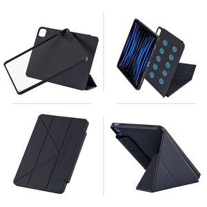 Étui pour tablette intelligente ultra-mince pour <span class=keywords><strong>iPad</strong></span> Pro 11 Air 5th & 4th Generation Clear Transparent Soft TPU Cover avec <span class=keywords><strong>coque</strong></span> arrière - Product Image 2