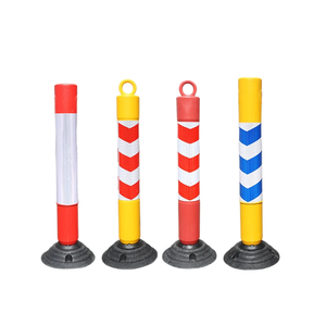 Barriera di parcheggio su strada riflettente per traffico flessibile di alta qualità - Product Image 4