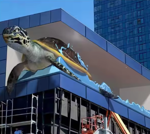 Ngoài trời 3D hiệu ứng <span class=keywords><strong>LED</strong></span> hiển thị tường cho giai đoạn Naked Eyes <span class=keywords><strong>LED</strong></span> Video tường quảng cáo biển quảng cáo ngoài trời Naked Eyes <span class=keywords><strong>LED</strong></span> màn hình - Product Image 6