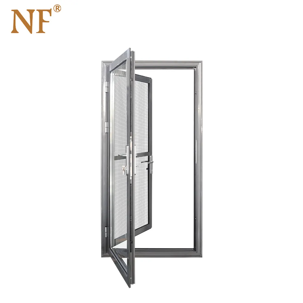 Алюминиевая раздвижная дверь, наружная дверь с москитной сеткой 304 SS, Стальная Сетчатая дверь