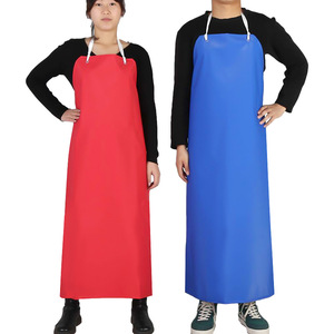 Delantal Impermeable de PVC de 120 cm de Largo y 75 cm de Ancho, Resistente al Aceite, Ropa de Trabajo Industrial para Procesamiento de Mariscos, Unisex para Adultos - Product Image 5