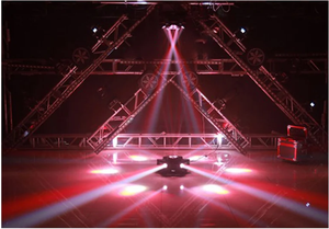 Wf 4in1 6 chùm mắt ong vô cấp xoay đầu ánh sáng điều khiển âm thanh đầy màu sắc xoay ánh sáng di chuyển đầu ánh sáng - Product Image 5