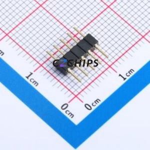 XDZ200C-1-05-Z-2.8-G1 Pin Header Through hole Component (THT),P=2mm Connector 1x5P 2mm 2mm Round Pin - Product Image 1