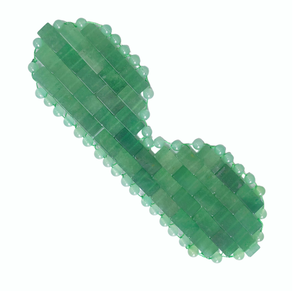 Beauty Promotional Present Handmade Cooling Eye Cover Wholesale Mini Aventurine Jade Crystal Eye Mask to Reduce Eye Swelling - Product Image 1
