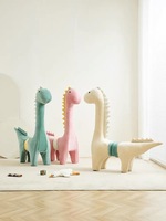 Tabouret enfant JS coloré et mignon en forme de dinosaure pour espace de jeu et de repos, doux et confortable, jouet créatif pour enfants pour le salon