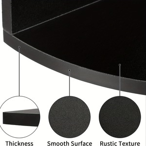 Wall Mounted <b>Corner</b> <b>Shelf</b> 5 Tier Polygon Shape Tiered Storage Rack For Kitchen Living Room Bedroom Home Organization - Product Image 5