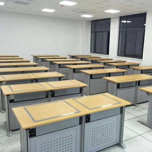 Bàn Học Sinh Kim Loại Lật Trên Bàn Máy Tính Bảng Màn Hình Lcd Ẩn Cho Đồ Nội Thất Trường Học - Product Image 3