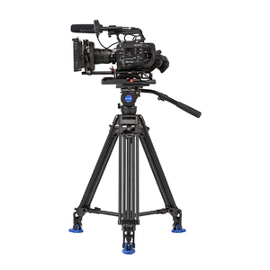 Kit de Trípode Profesional de Aluminio <span class=keywords><strong>BENRO</strong></span> BV8 con Cabezal Fluido Flexible para Cámara de <span class=keywords><strong>Video</strong></span> y Fotografía - Product Image 2