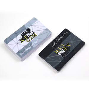 Carte de membre VIP personnalisée de luxe imprimée UV, carte de fidélité en plastique PVC, cadeau d'entreprise, carte de visite en plastique personnalisée imprimée - Product Image 1