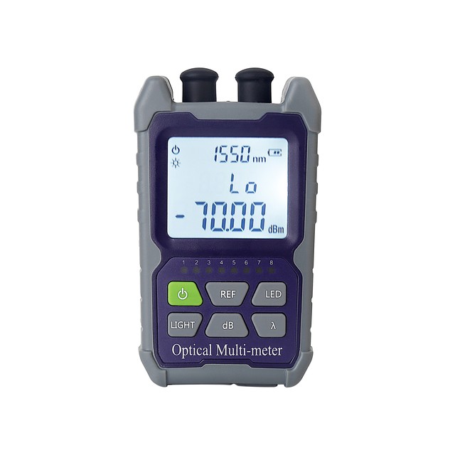 Mini OTDR handheld OPM+VFL Multi meter Optic Power Meter and Visual Fault Locator -70 +6dBm 5km