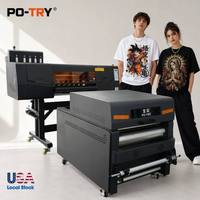 Imprimante DTF numérique entièrement automatique 24 pouces (600 mm) pour l'impression de t-shirts, sweats à capuche et maillots – Entrepôt USA PO-TRY