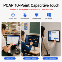 KEINONE 21,5-дюймовый сенсорный монитор PCAP с емкостным экраном, POS-система, Intel I5/I7, промышленный Android, моноблок для самообслуживания в бизнесе