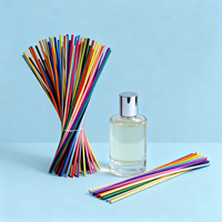 Mèches en fibres synthétiques de couleur personnalisée pour usine, violet clair, teinture écologique à la lavande pour recharge d'arôme durable, marque