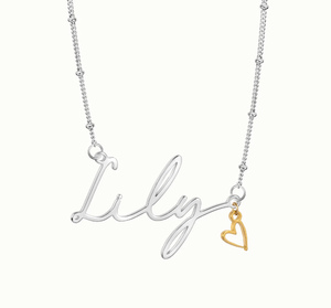 Collana <span class=keywords><strong>per</strong></span> bambini anallergico nome <span class=keywords><strong>per</strong></span> bambini con orsetto stella farfalla charm cuore regalo di compleanno <span class=keywords><strong>per</strong></span> bambino collane personalizzate - Product Image 6