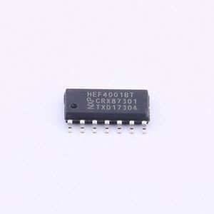 วงจรรวมไอซีชิป HEF4001BT,653 ใหม่และเป็นของแท้ - Product Image 1