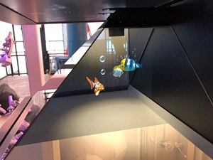Vitrine d'affichage holographique 3D, projection 3D à 270 degrés, cabinet holographique, imagerie stéréo fantôme, imagerie aérienne 3D - Product Image 6