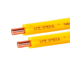 Tubo Dritto in Rame SMISOL TEKGAS C12200 Grado 14 X 1 mm, Bobina di Tubo in Rame Puro Rivestito per Applicazioni Idriche - Product Image 2