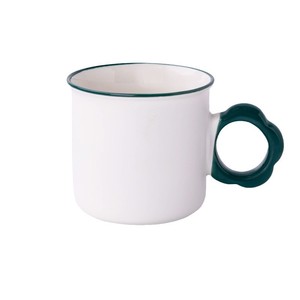 <b>Ceramic</b> Mug With Floral Handle Coffee <b>Cup</b> Gift Mug Custom Logo Processing - Product Image 2