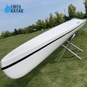 Nuevo Diseño de Kayak Ligero de ABS K1 Termoformado, Kayak Rápido de un Solo Asiento para Entrenamiento, 1 Persona, Surf, Más de 4 m de Longitud - Product Image 4