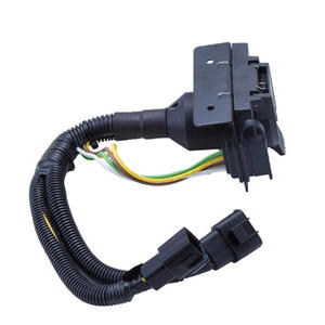 Nouveau connecteur de remorque en plastique bouchons automatiques lame 7 voies + prise duplex plate 4 voies 12-24V pour véhicules Toyota - Product Image 5
