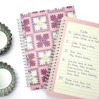 Bloc-notes à spirale perforé avec pages détachables, blocs de notes adhésives amovibles, couverture rigide pour bureau, écriture, portable, format poche