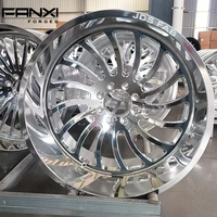 Jantes forgées sur mesure pour pick-up 20x10 20x12 22x10 22x12 24x12 24x14 avec enjoliveurs flottants pour GMC Sierra Chevrolet