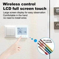 Thermostat intelligent sans fil RKHK Smart Life 2.4G TUYA Apple Homekit Google Home Alexa SmartThings, thermostat de chauffage au sol WIFI