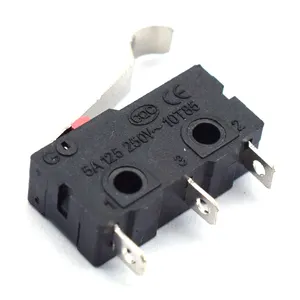 one-stop purchase ZW12-4-E bending handle 3 pins mini micro limit switch lever support customization