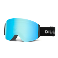Masque de snowboard avec logo personnalisé, anti-buée, lentille magnétique amovible réglable, mousse et sangle interchangeables pour masque de ski