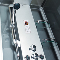 Machine de Bain Spa Électrique de Luxe SOWO 3-15KW pour 2 Personnes avec Contrôleur Tactile Intelligent, Design Moderne et Étanche à la Vapeur
