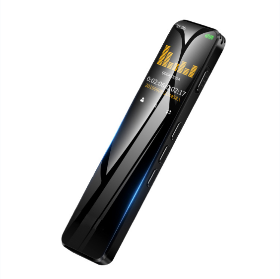 Portable Professional Voice Recorder HD Noise Reduction Long Standby Large Memory MP3 Playback Meetings Lectures Interviews