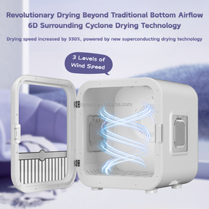 Sèche-<span class=keywords><strong>cheveux</strong></span> automatique pour animaux de compagnie, boîte de séchage pour chiens et chats à température réglable avec système de stérilisation - Product Image 3