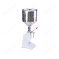 Machine de dosage et de remplissage de liquide à piston manuel de type bureau HY-A03
