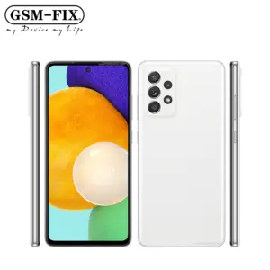 GSM-FIX For Samsung Galaxy A52 A526U1 5G Mobile Phone NFC 6.5" 6GB RAM 128 ROM Quad Camera Octa Core Android SmartPhone