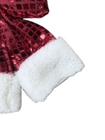 Décoration de Noël en forme de papillon avec paillettes satinées, style européen et américain, pendentif pour arbre de Noël, ornement suspendu pour vitrine