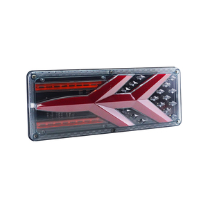 Nouveau <span class=keywords><strong>Feu</strong></span> Arrière Universel LED pour Camion et <span class=keywords><strong>Remorque</strong></span>, Étanche IP67, 24V, Clignotant Séquentiel et <span class=keywords><strong>de</strong></span> Recul, Facile à Installer - Product Image 1