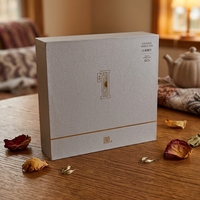 Boîte à tiroir rigide de luxe avec logo personnalisé, emballage cadeau, boîte en papier coulissante pour parfum, bijoux, bougie