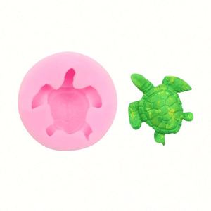 Moule à chocolat en forme de tortue. Moule en silicone pour dentelle sucrée, moule à gâteau 3D en forme de queue de sirène pour fondant OEM/ODM - Product Image 3