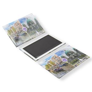 Aimants de réfrigérateur en étain personnalisés OEM, impression photo personnalisée, magnétiques pour cadeaux promotionnels - Product Image 5